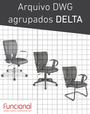 CADEIRAS CAD 2D - LINHA DELTA