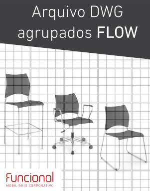 CADEIRAS CAD 2D - LINHA FLOW