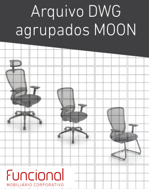 CADEIRAS CAD 2D - LINHA MOON