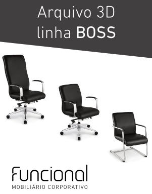 CADEIRAS 3D - LINHA BOSS