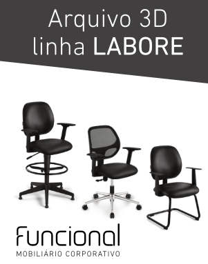 CADEIRAS 3D - LINHA LABORE
