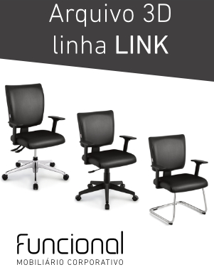 CADEIRAS 3D - LINHA LINK