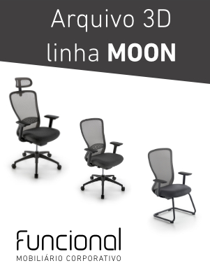 CADEIRAS 3D - LINHA MOON