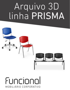CADEIRAS 3D - LINHA PRISMA