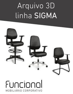 CADEIRAS 3D - LINHA SIGMA