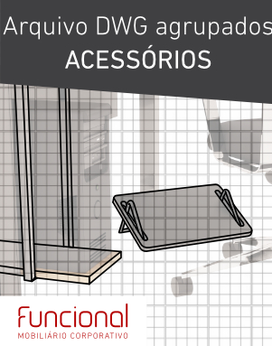 MÓVEIS CAD 2D - ACESSÓRIOS 
