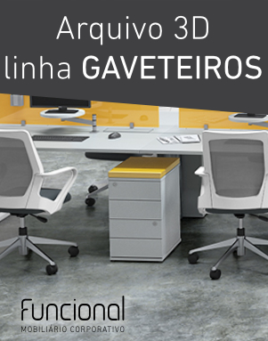MÓVEIS 3D - LINHA GAVETEIROS