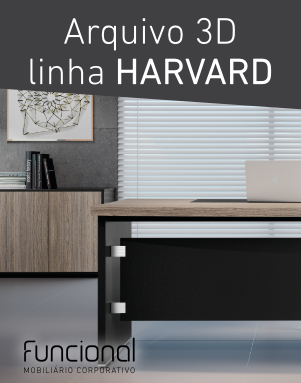 MÓVEIS 3D - LINHA HARVARD - ARMÁRIOS