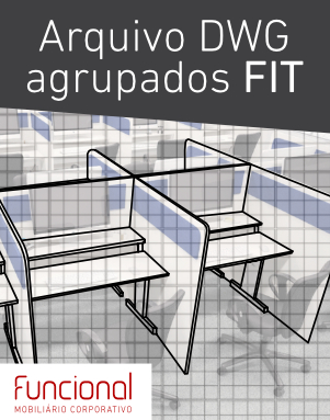 MÓVEIS CAD 2D - LINHA FIT
