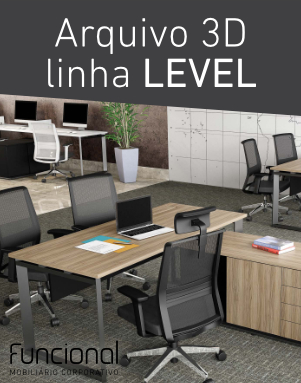 MÓVEIS 3D - LINHA LEVEL - ACESSÓRIOS