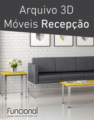 MÓVEIS 3D - MÓVEIS RECEPÇÃO