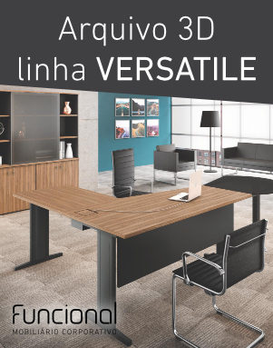 MÓVEIS 3D - LINHA VERSATILE - ARMÁRIOS