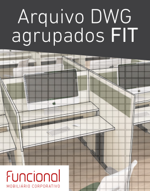MÓVEIS CAD 2D - LINHA FIT