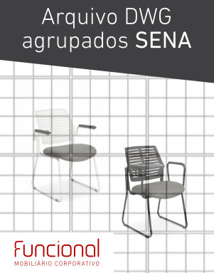 CADEIRAS CAD 2D - LINHA SENA