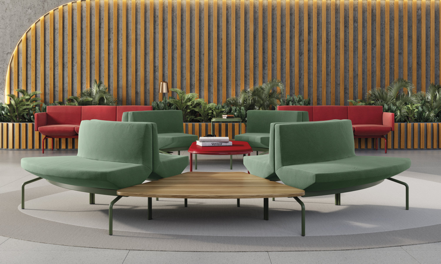 Mesa lateral Retangular Space