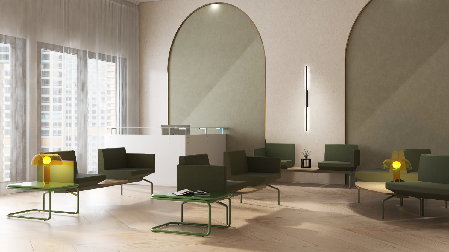 Mesa lateral Oblonga Space