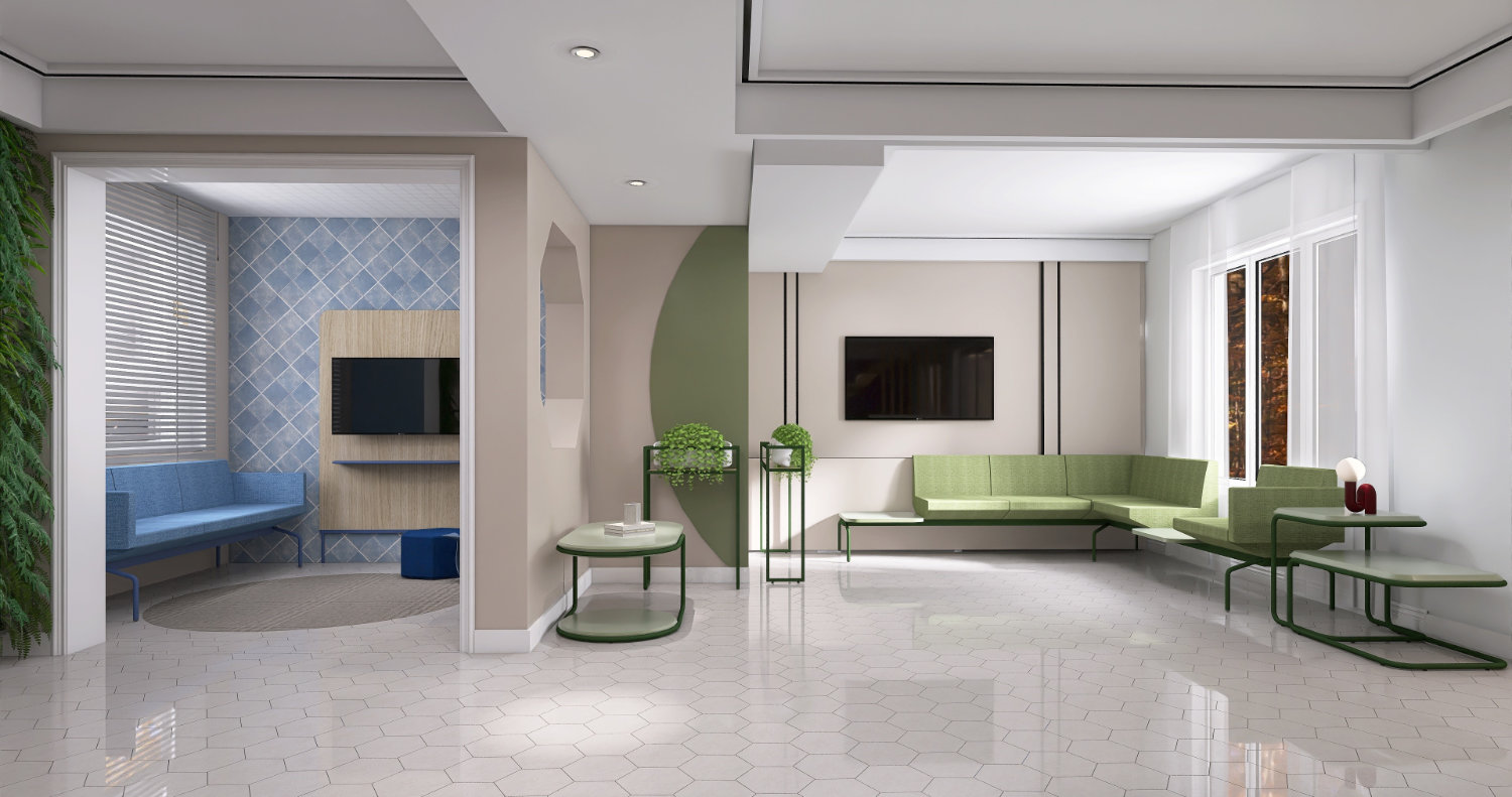 Banco Space 4 lugares