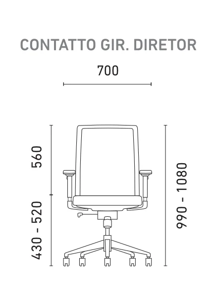 Arquivo Individual Cotado (Com braço)