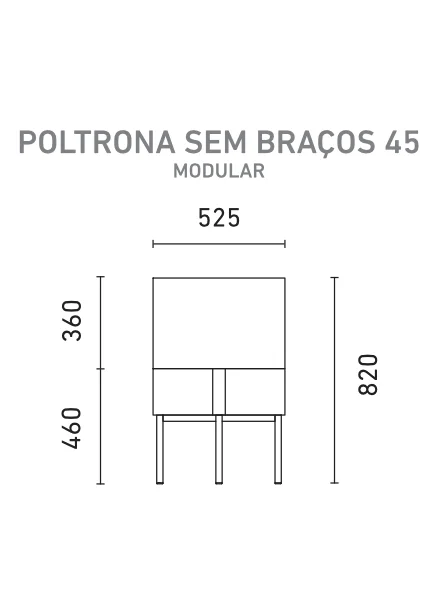 Arquivo Individual Cotado (Sem braço)