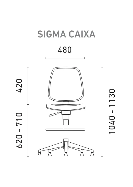 Arquivo Individual Cotado (Sem braço)