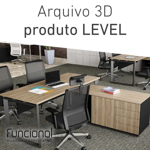 Arquivo 3D Individual 4 lugares